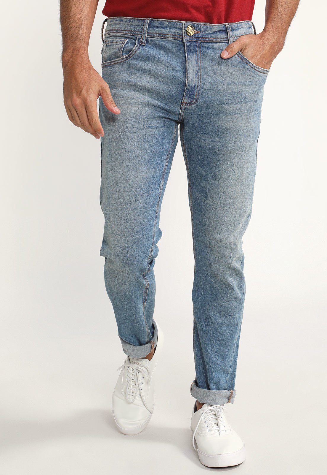 Calça best sale jeans cavalera