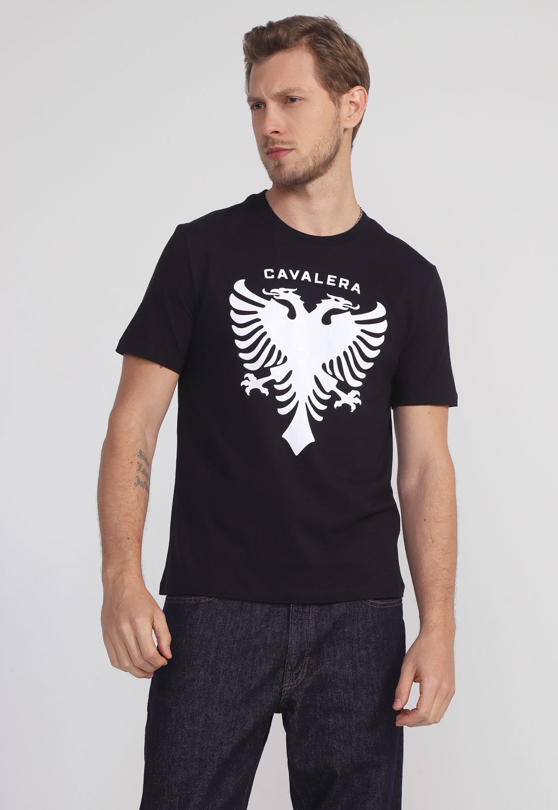 Camiseta Cavalera Águia Manchas - Preta - Cavalera - Marcas