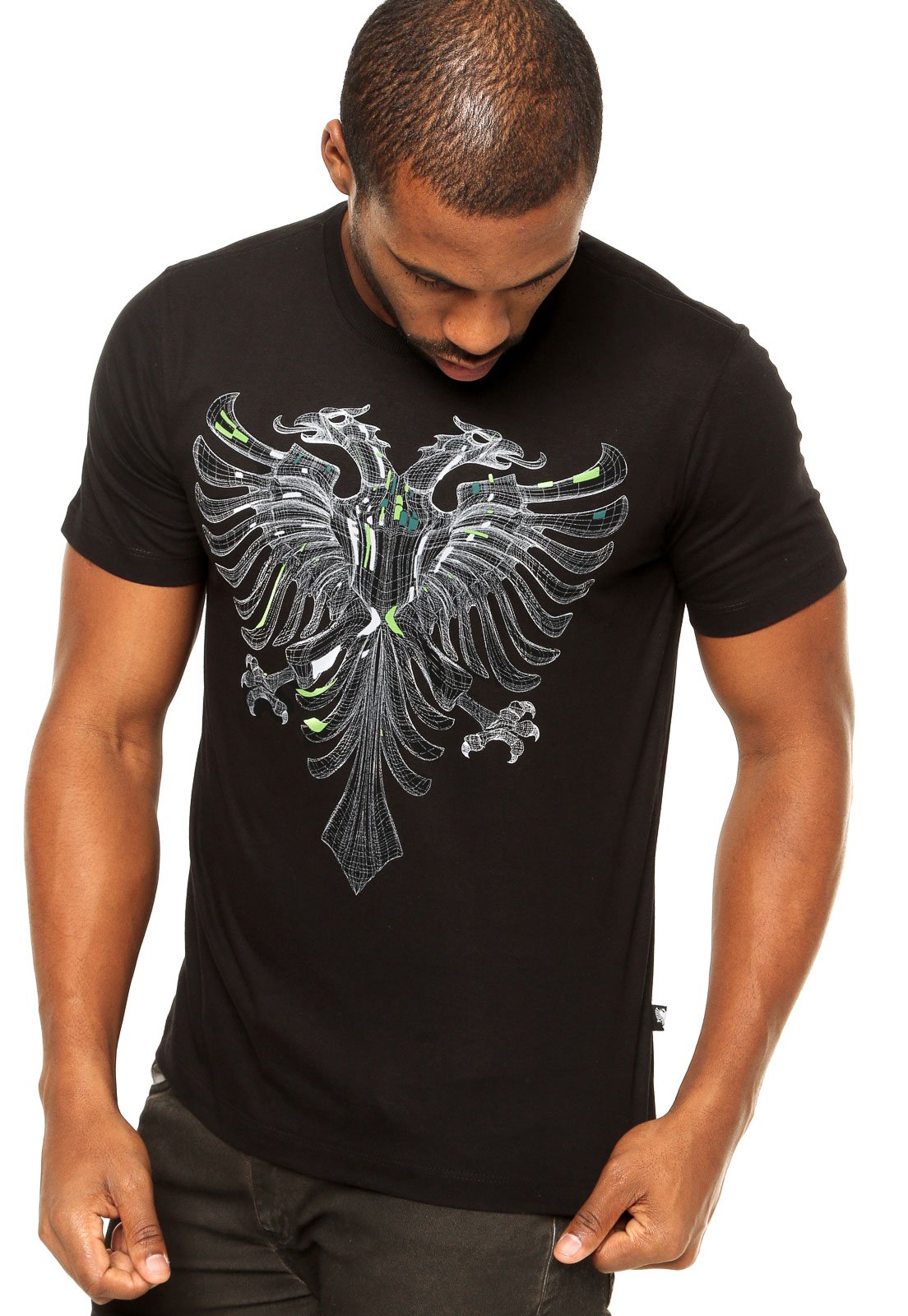 Camiseta Cavalera Águia Preta - Compre Agora