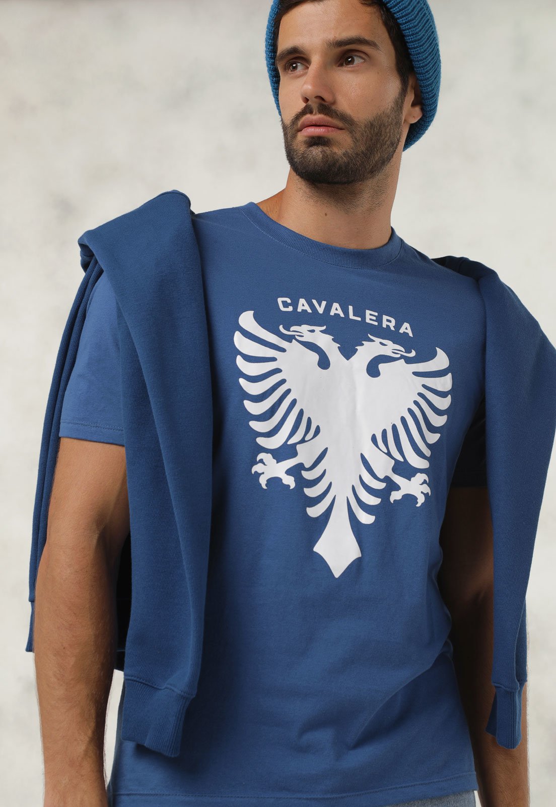 Camiseta Cavalera Azul - Compre Agora