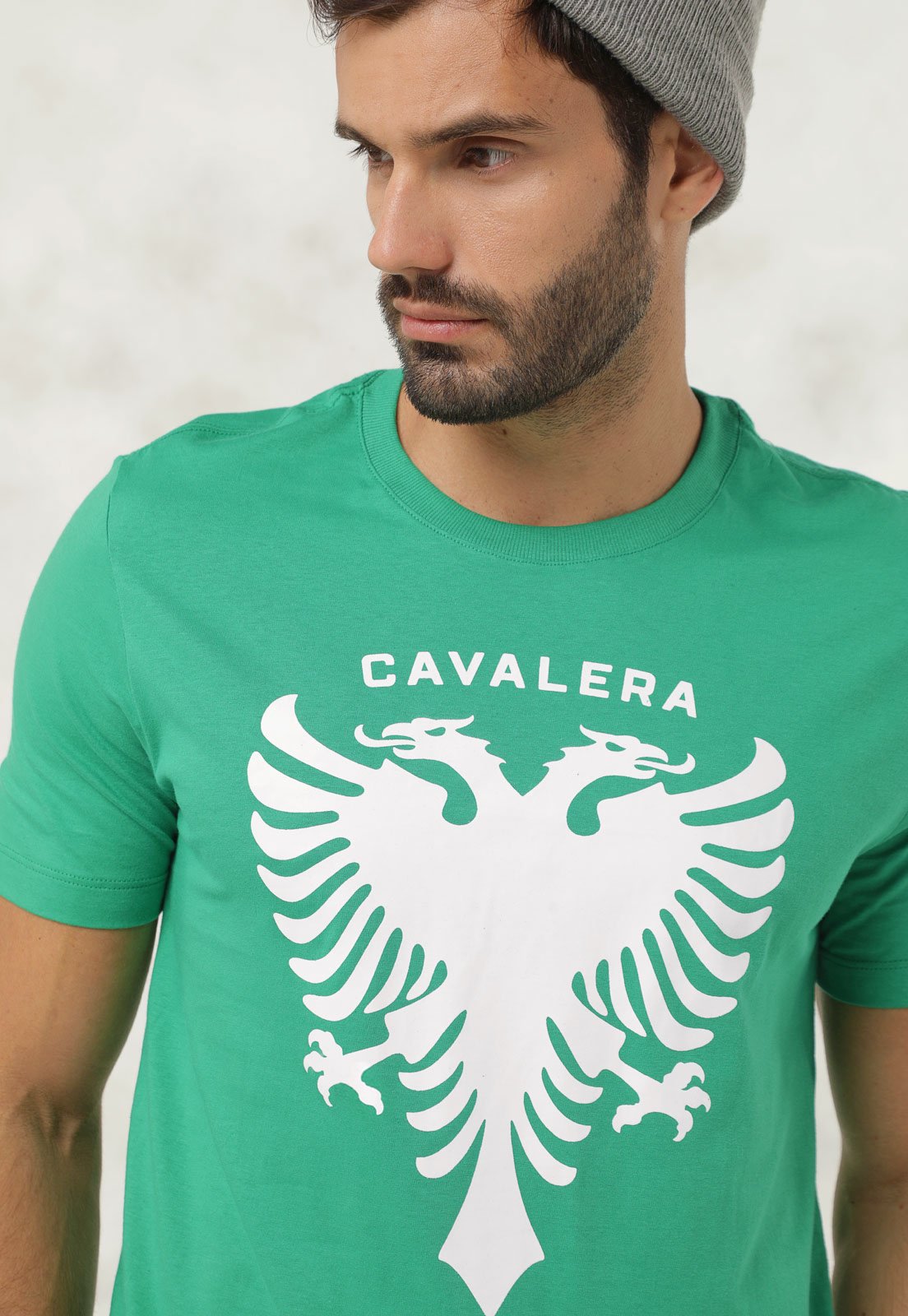 Camiseta Masculina Cavalera Original - Águia Classic - Preto