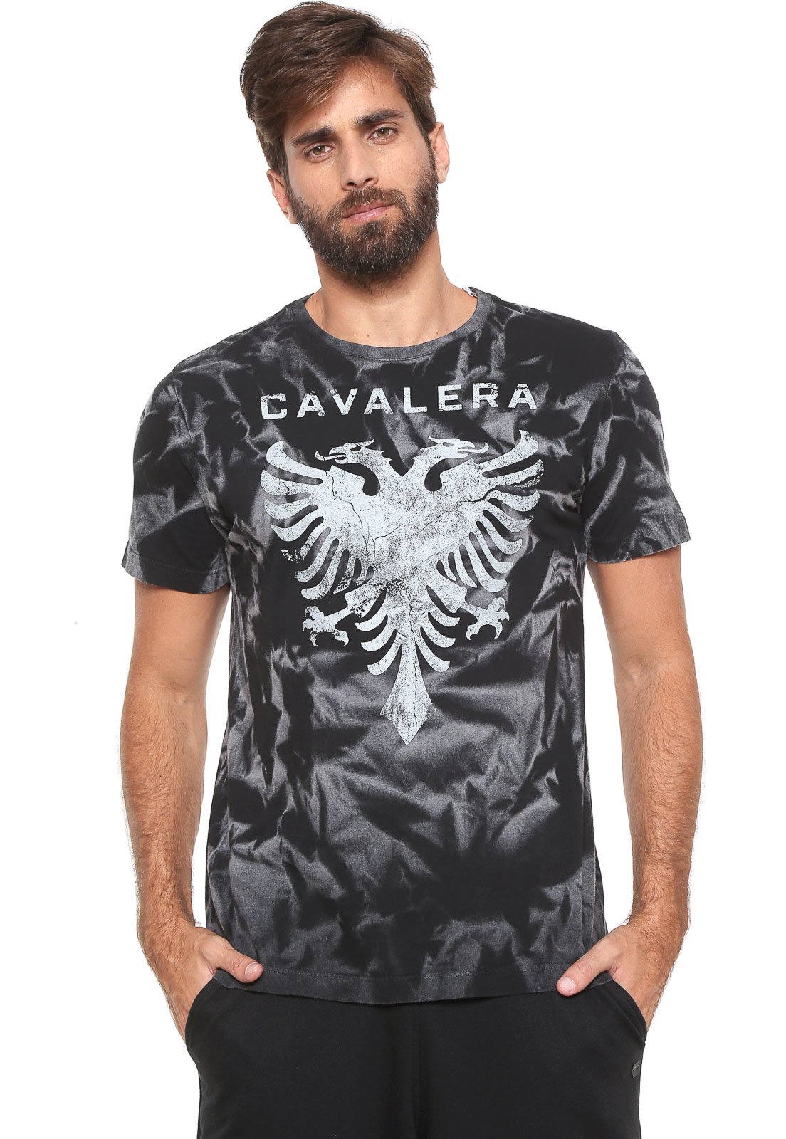 Camiseta Cavalera Águia Manchas - Preta - Cavalera - Marcas