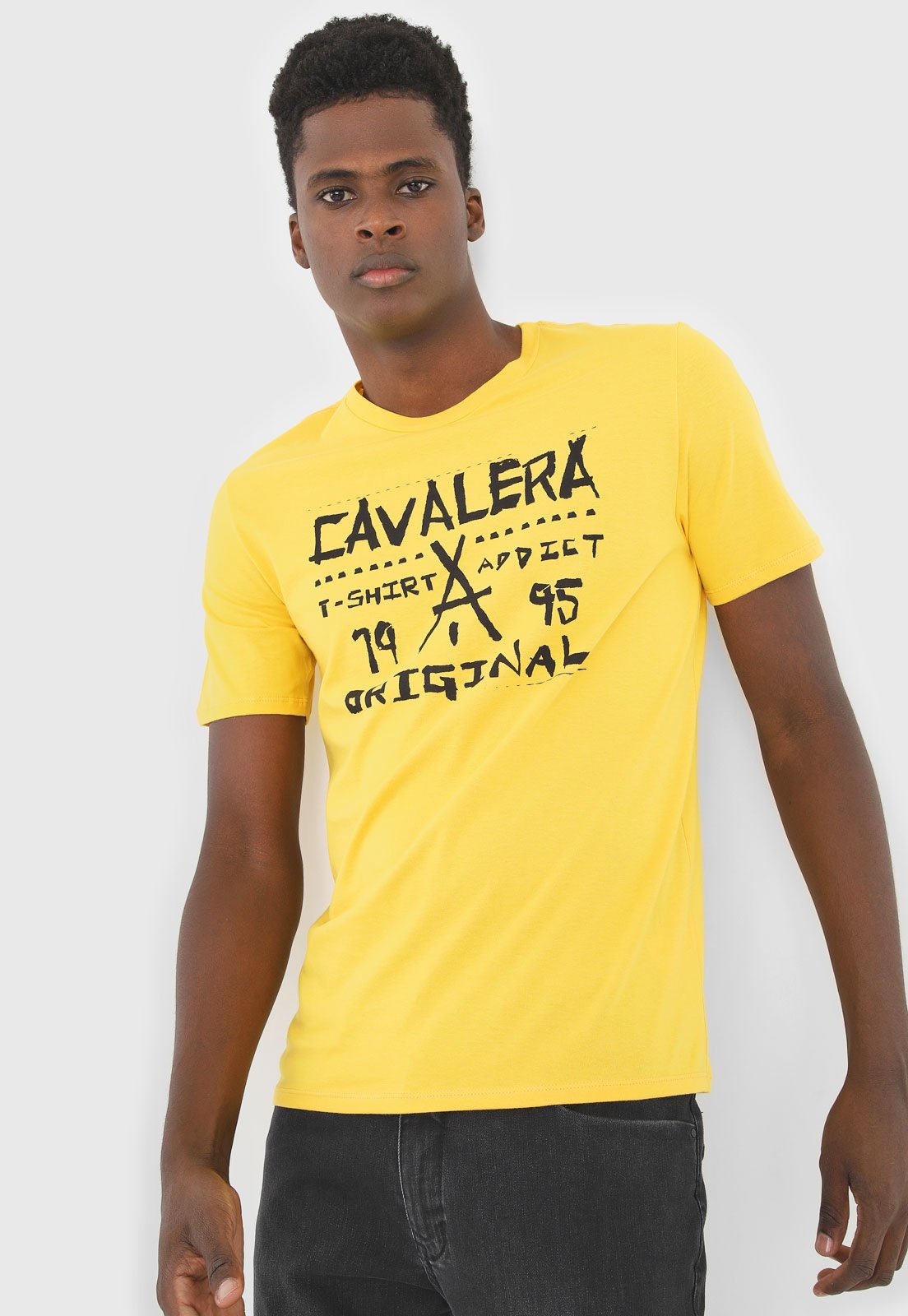 CAMISETA POPART AMARELO CAVALERA - VN Wear