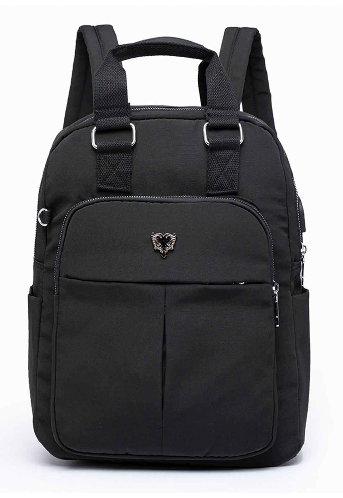 Mochila Bolsa Cavalera Reforçada Feminina Academia Viagem - Preto