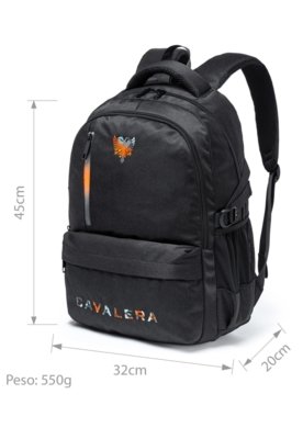 Mochila Cavalera Resistente Escolar Notebook Reforçada Uso Diário