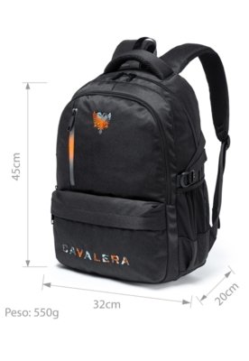 Mochila Cavalera Resistente Escolar Notebook Reforçada Uso Diário