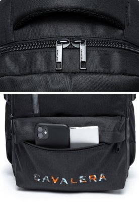 Mochila Cavalera Resistente Escolar Notebook Reforçada Uso Diário