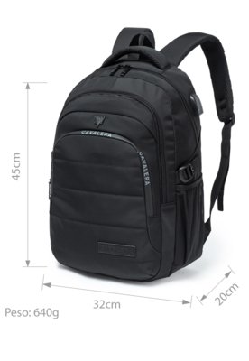 Mochila Cavalera Ruck Executiva Cinza/Azul