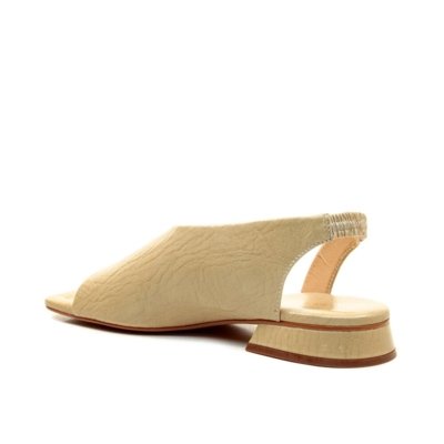 Rasteira Couro Creme Cecconello 2923001-3