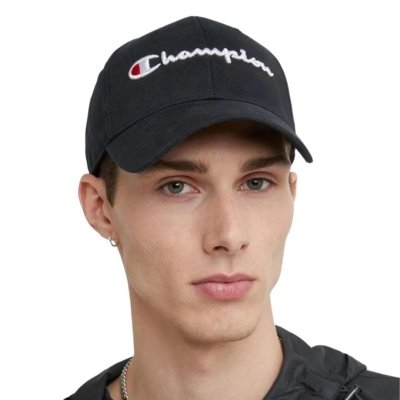 Boné Champion Script - BLACK