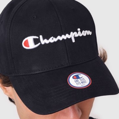 Boné Champion Script Logo Strapback