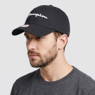 Boné Champion Script Preto