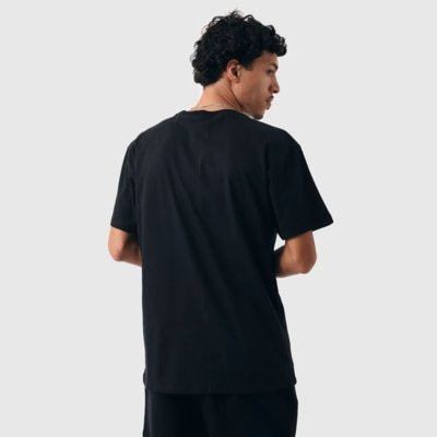 Camiseta Champion Athletic Script Logo Ink - BLACK