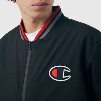 JAQUETA CHAMPION ACTIVE BOMBER JACKET C LOGO PATCH