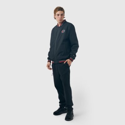 JAQUETA CHAMPION ACTIVE BOMBER JACKET C LOGO PATCH