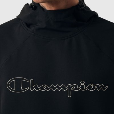 MOLETOM CHAMPIOM ACTIVE TECH HOODIE OUTLINE SCRIPT LOGO