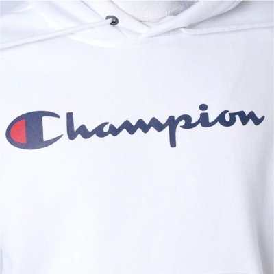 Moletom Canguru Champion Athletic Powerblend Script Logo Ink - OFF WHITE