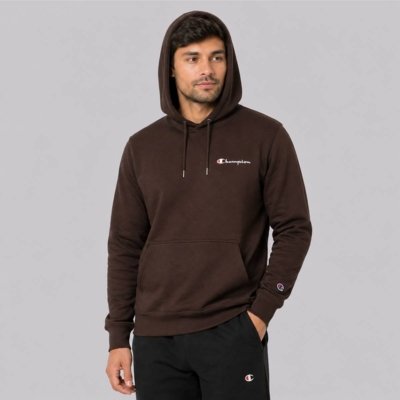 Moletom Champion Athletic Mini Script INK Marrom