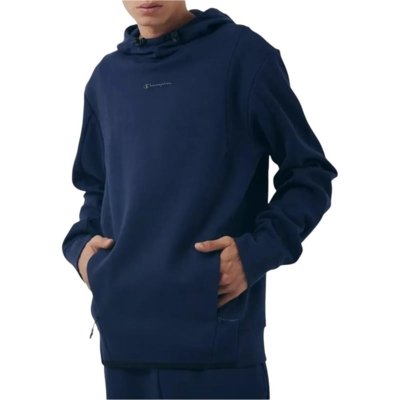 Moletom Champion Tech Hoodie Mini Script Logo Athletic