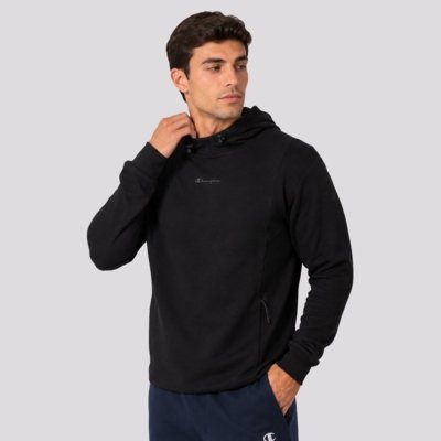 Moletom Champion Tech Mini Script Logo Preta