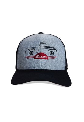Boné Trucker Cheiro de Gasolina Pickup Classic Cinza Menor preço em Boné Trucker Cheiro de Gasolina Pickup Classic Cinza