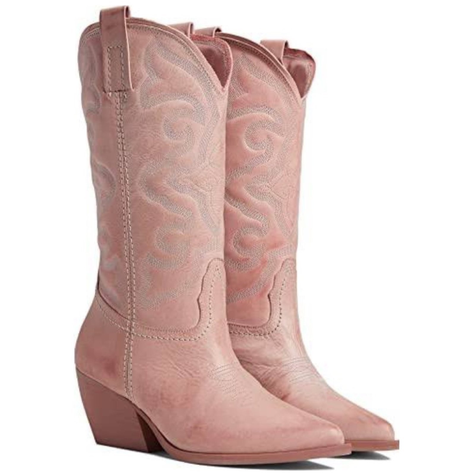 Bota country hot sale feminina rosa