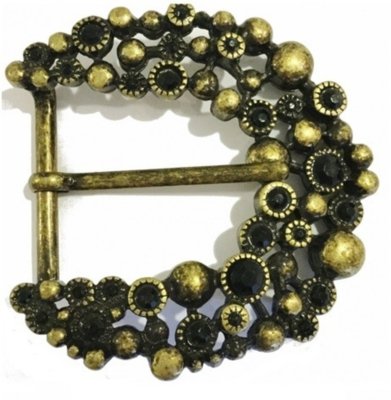Fivela Cintos Exclusivos Strass Ouro Velho Menor preço em Fivela Cintos Exclusivos Strass Ouro Velho