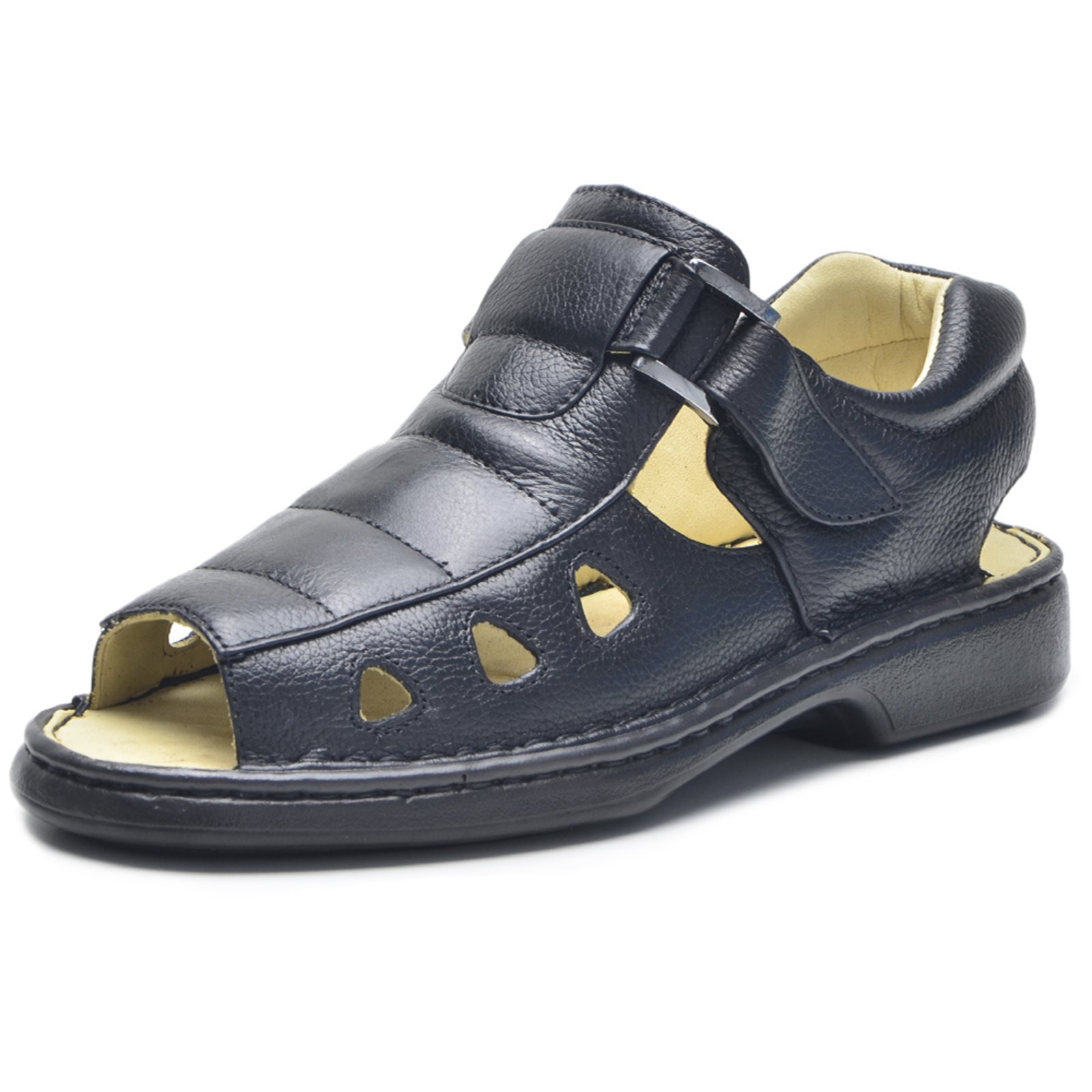 sandália franciscana masculina