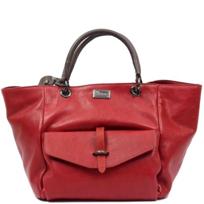 Menor preço em Bolsa Cláudia Mourão (AL7678) Couro Vermelho