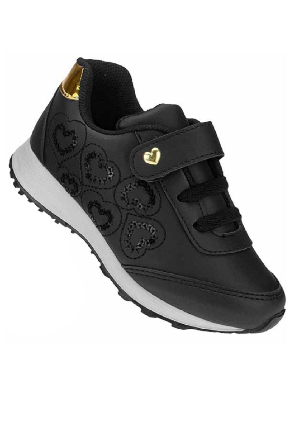 Tenis escolar hot sale preto