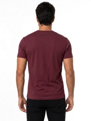 CAMISETA CLUB POLO COLLECTION BORDO