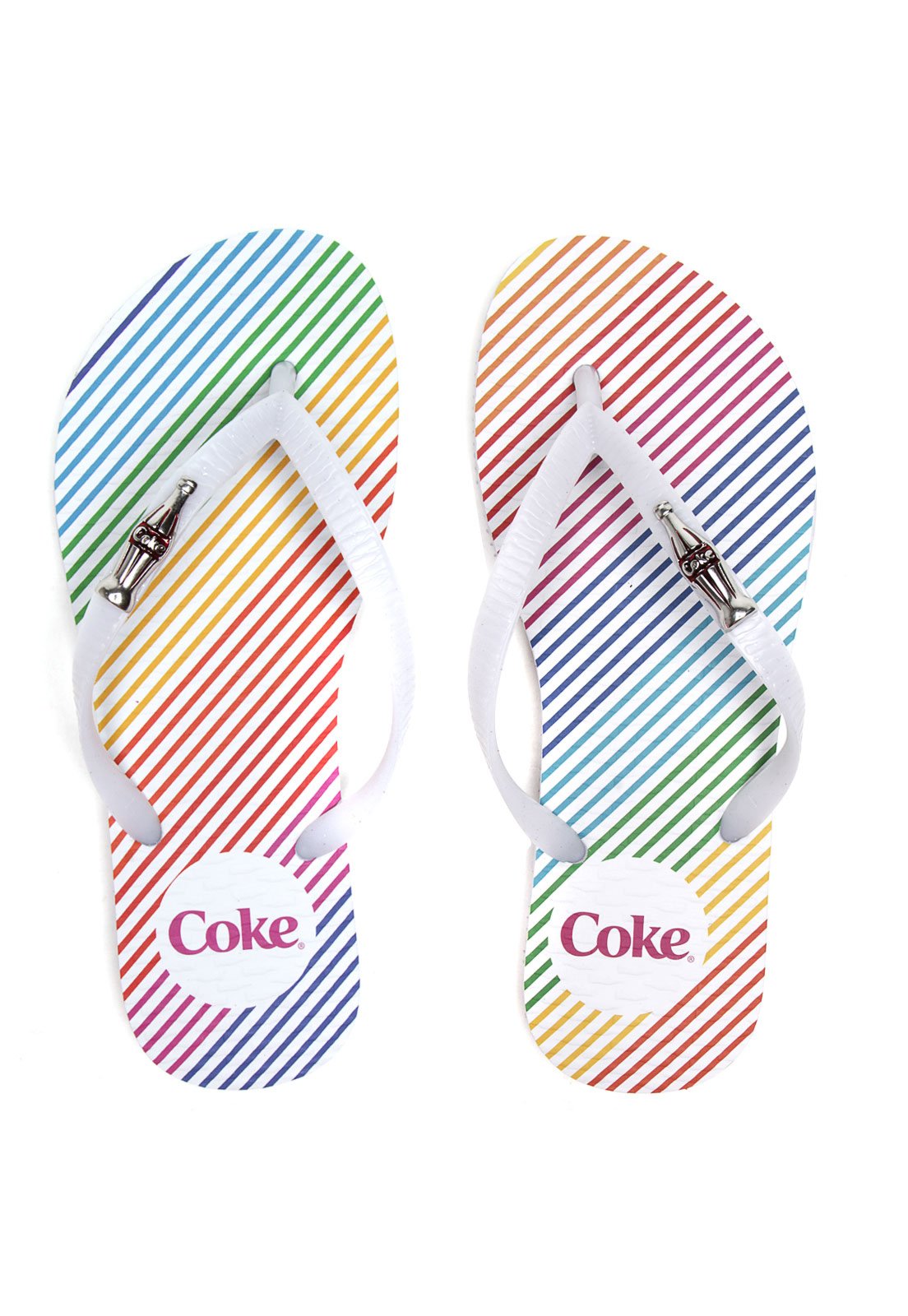 Chinelo Coca Cola Shoes Prisma Branco - Compre Agora | Kanui Brasil