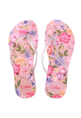 Chinelo Coca Cola Blooming Rosa é boa?