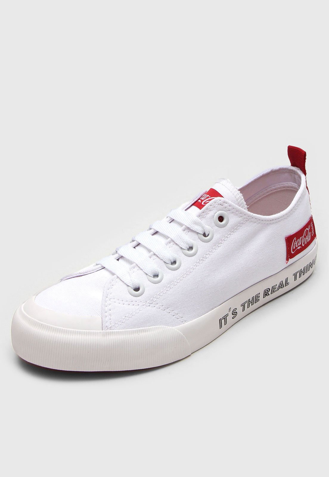 coca cola shoes branco