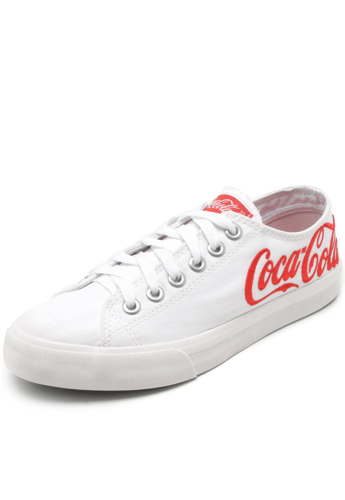 coca cola shoes branco