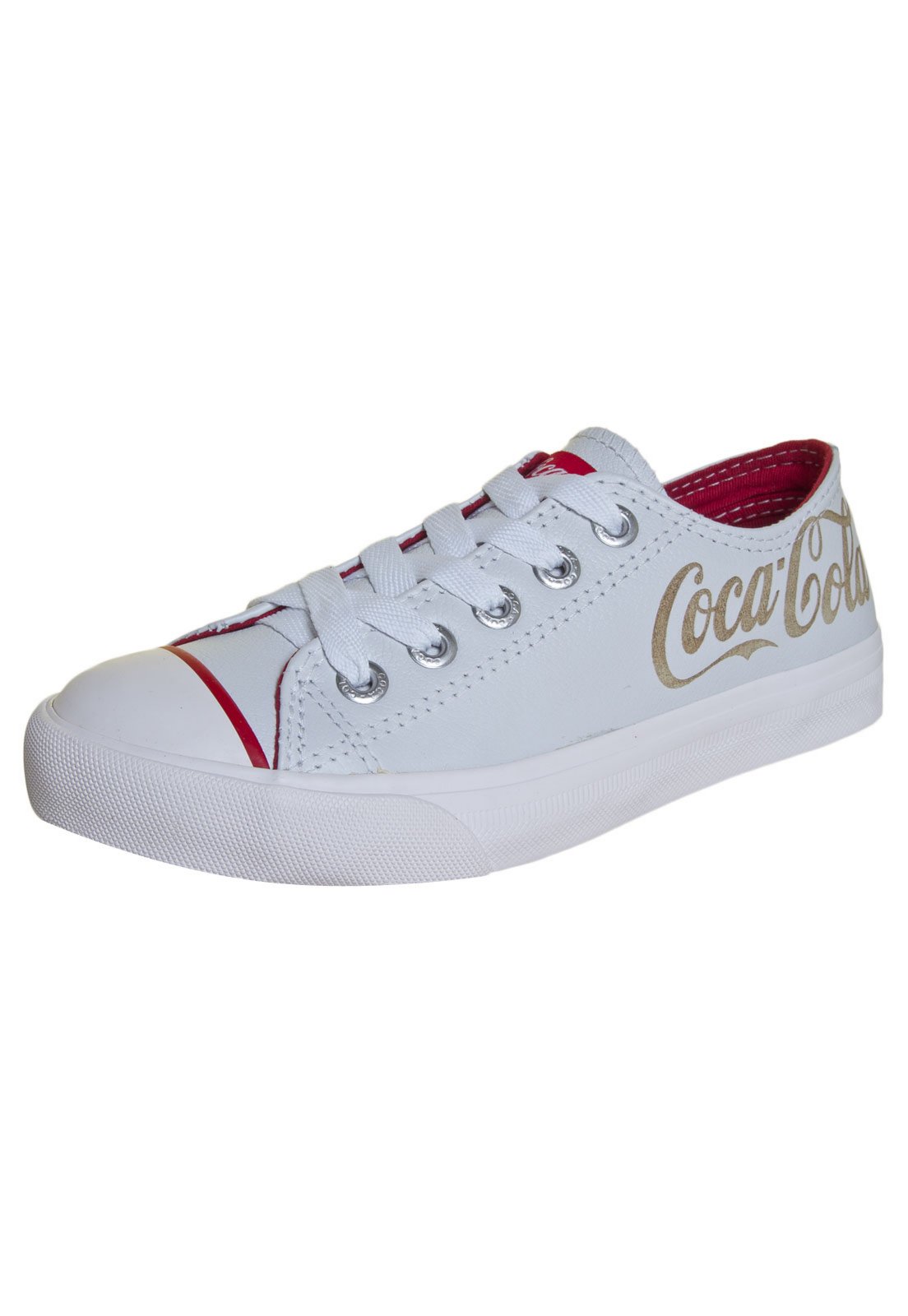 Tenis da coca cola shops de couro