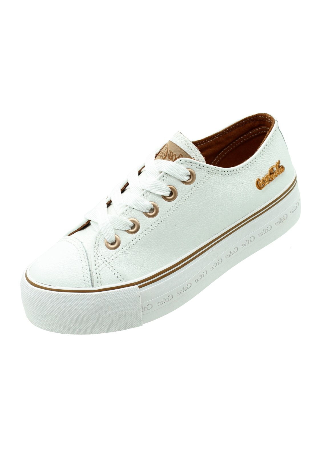 Tenis coca store cola feminino branco