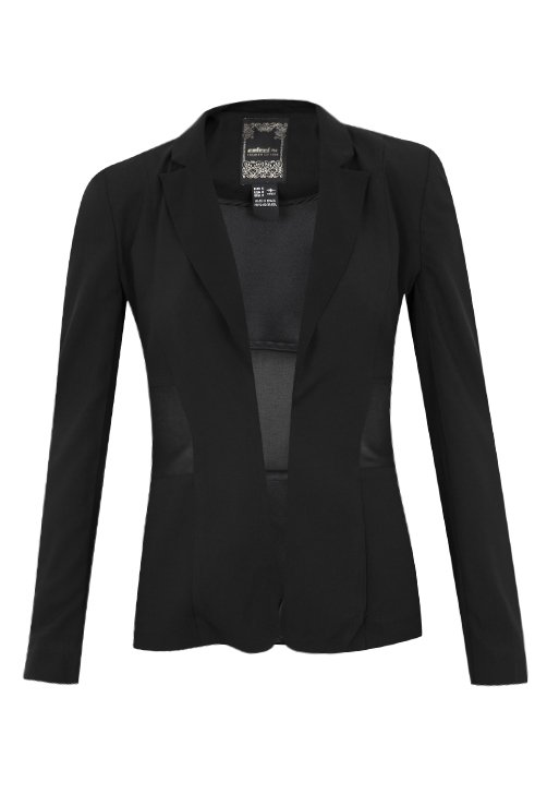 blazer alfaiataria preto