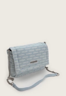 Bolsa Colcci Jeans Logomania Azul