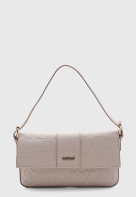 Bolsa Feminina Colcci Design Retangular Bege