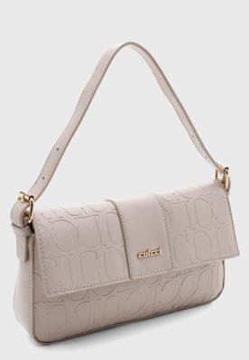 Bolsa Feminina Colcci Design Retangular Bege