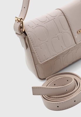 Bolsa Feminina Colcci Design Retangular Bege