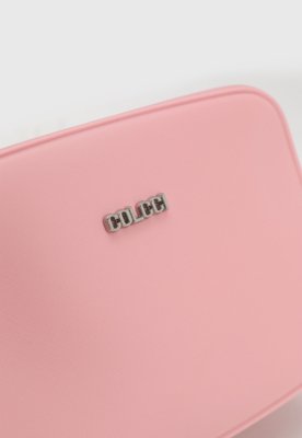 Bolsa Feminina Colcci Média Logo Metálico Rosa