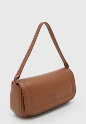 Bolsa Feminina Colcci Média Retangular Marrom
