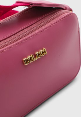 Bolsa Feminina Colcci Média Retangular Rosa