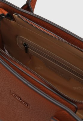 Bolsa Feminina Colcci Retangular Alça Dupla Caramelo