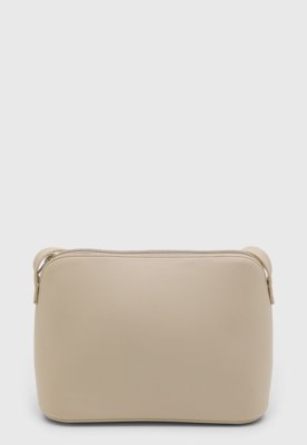 Bolsa Feminina Colcci Retangular PVC Bege