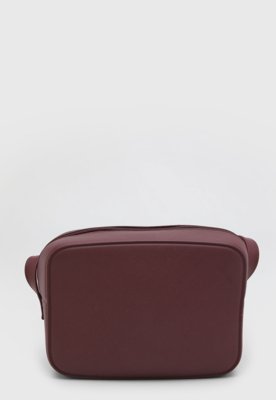 Bolsa Feminina Colcci Retangular PVC Bordô