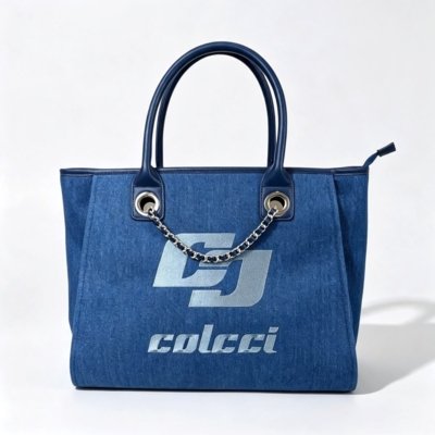 Bolsa Jeans Colcci Azul