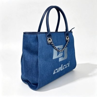 Bolsa Jeans Colcci Azul